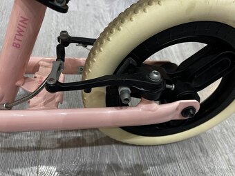 BTWIN Detské odrážadlo RunRide 500 10" ružovo-béžové - 5