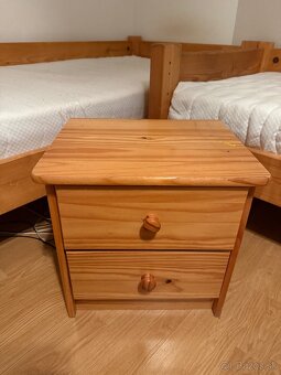 Poschodová posteľ Sendy - masívne drevo - 5