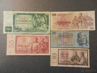 ...Československe bankovky aj kolkované... - 5