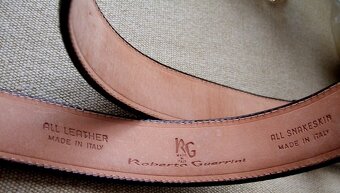 luxusný opasok, okuliare Ray-BAN,....kožené peňaženky - 5