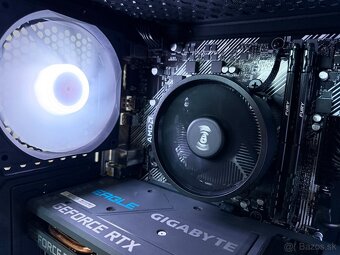 Herný PC (RYZEN 5 5600,RTX 3060 12GB,16GB DDR4,500G SSD,W11) - 5
