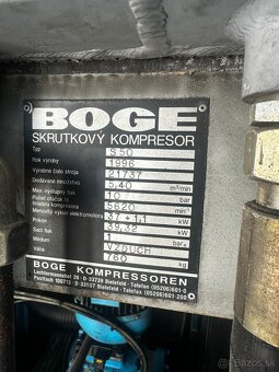 Skrutkový kompresor BOGE S50, 37kW + sušič vzduchu - 5