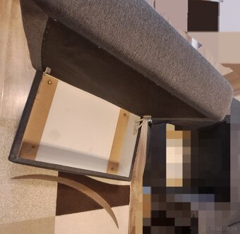 Sedacia súprava s kreslom a taburetkou - 5