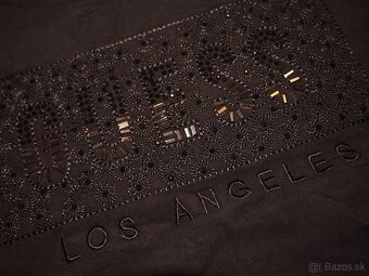 Guess dámske čierne tričko s dlhým rukávom - 5