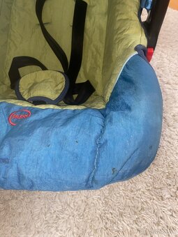 Autosedačka / vajíčko Coneco – modro-zelená - 5