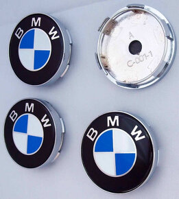 BMW stredové krytky 60mm - 5