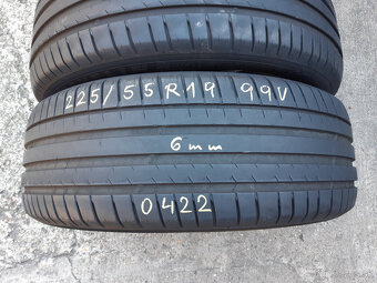 225/55 R19 -letné Michelin - 5