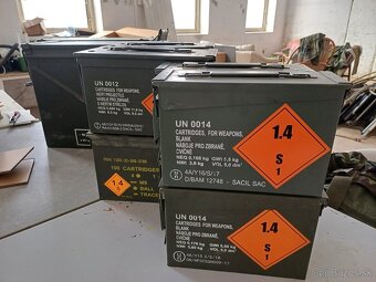 hermetické bedničky bedňa M2a1 + M19 + mega bedna - 5