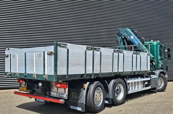 Scania P 410 - 6x2 – Valník + HR-HMF 2120 K2 21 t/m – EURO 6 - 5
