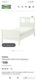 Hemnes postel (IKEA) - 5
