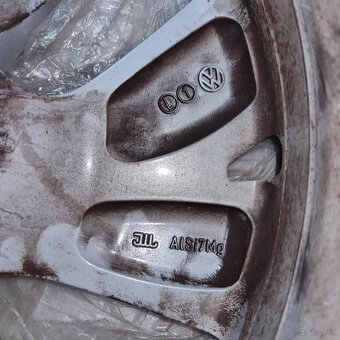 Hliníkové Volkswagen disky 5x112 R17 7,5J ET51 - 5