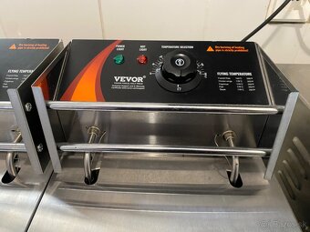 Fritéza vevor dual tank electric deep fryer sc 82 - 5