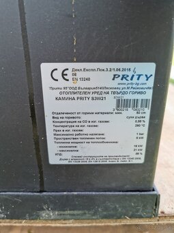 Pec krbové kachle/krbová pec s výmenníkom - 5