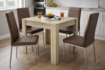 Stôl + 4 stoličky - 5