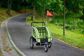 Nový cyklovozík, príves za bycikel, trojkolka,,2v1 - 5
