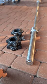 Olympijská tyč + bezpečnostné zámky – 50 mm - 5