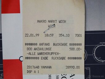 YAMAHA DSP A 1 zesilovač v origo boxu PC Kč 75.000,- - 5