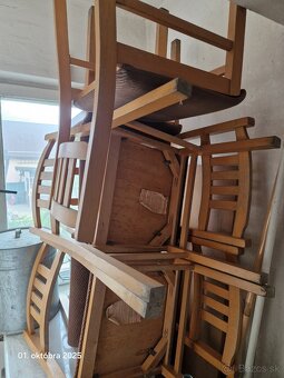 Stare retro stolicky na renovaciu - 5