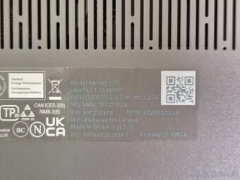 LENOVO IdeaPad 1 15AMN7 - AMD Ryzen 5, 8/512GB, WIn11 - 5