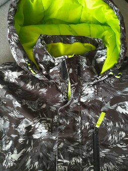 Chlapčenská lyžiarska bunda LEWRO 152/158 - 5