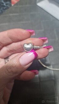 Náramok Pandora + prívesok - 5