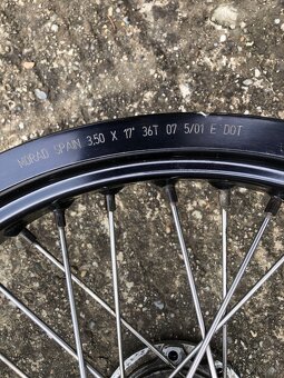 Predám kolesá na motorku - 5