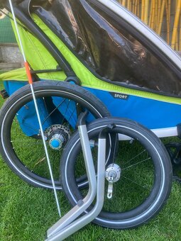 dvojmiestny cyklovozík thule chariot sport - 5
