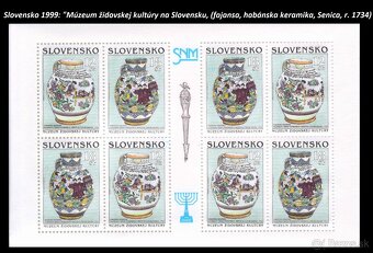 Poštové známky, filatelia: Slovensko, aršíky AA - 5