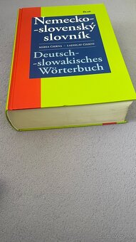 Nemecko slovenský, slovensko nemecký a anglický slovník - 5