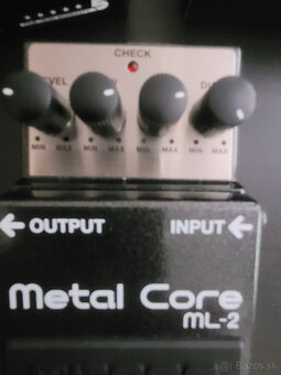Gitarový efekt Metal Core Boss ML-2 - nový - 5