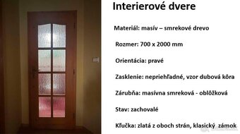 Masívne interiérové dvere - 5