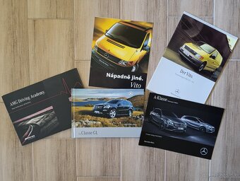 Prospekty Mercedes 60.-90. léta. - 5