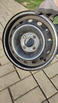 Plechove disky 4x108 Peugeot Citroen R15 - 5