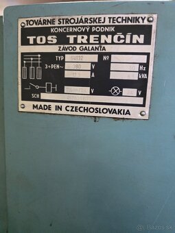 Predám sústruh SUI 32 - 5