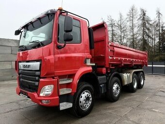 DAF CF 460, pohon 8x4, Trojstranný sklapač ,EURO 6 TOP STAV - 5