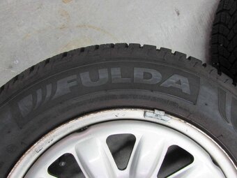 Zimné pneu Firestone WinterHawk3 195/65R15 plech.disky ŠKODA - 5