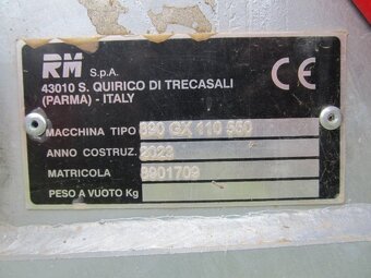 bubnový zavlažovač RM SUPER RAIN 890GX110/550 - 5