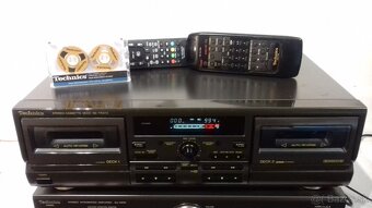 Kazetovy 2- deck TECHNICS RS-TR373 Dolby B, C = vyroba Japan - 5