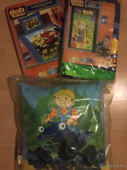 SADA BOB STAVITEĽ: obliečky + osuška + vankúšik + darček - 5