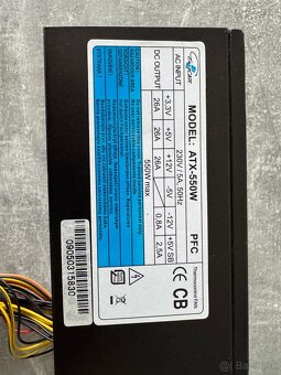 Pc zdroj ATX 550W 80+ - 5