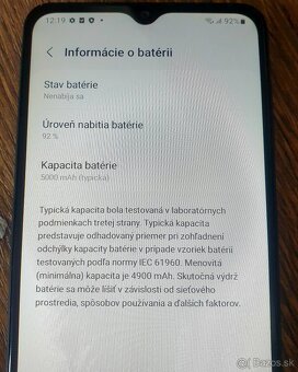 Samsung Galaxy A12 64GB pekný stav SUPER CENA - 5