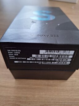 Predám Samsung Galaxy S22 5G – 128 GB - 5