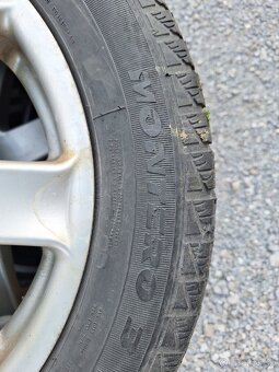 Hliníkové elektróny 6Jx16H2 + zimné pneumatiky 195/60R16 - 5