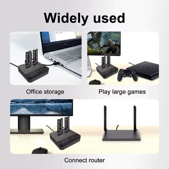 Predám DUAL-BAY M.2 SATA DUPLIKÁTOR - 5