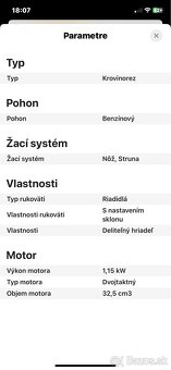 Predam Krovinorez Fieldmann FZS 3020-B - 5