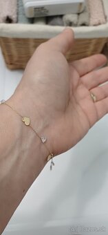 Zlatý náramok 14k - 5
