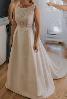 Svadobné šaty vel. 38 - 5