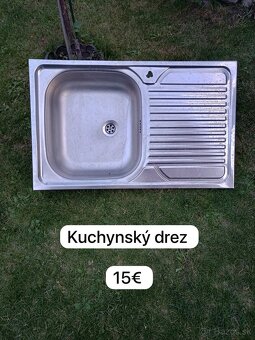 Záhradný nábytok, drez, pekáč - 5