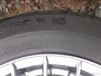 5x115 r16 Opel Chevrolet nove aludisky+pneu gratis - 5