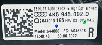 Audi S6 A6 4K0 C8 zadní světlo 4K5945092D - 5